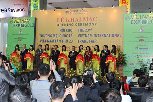 Exhibition style - the 23rd Vietnam International Trade Fair 2013