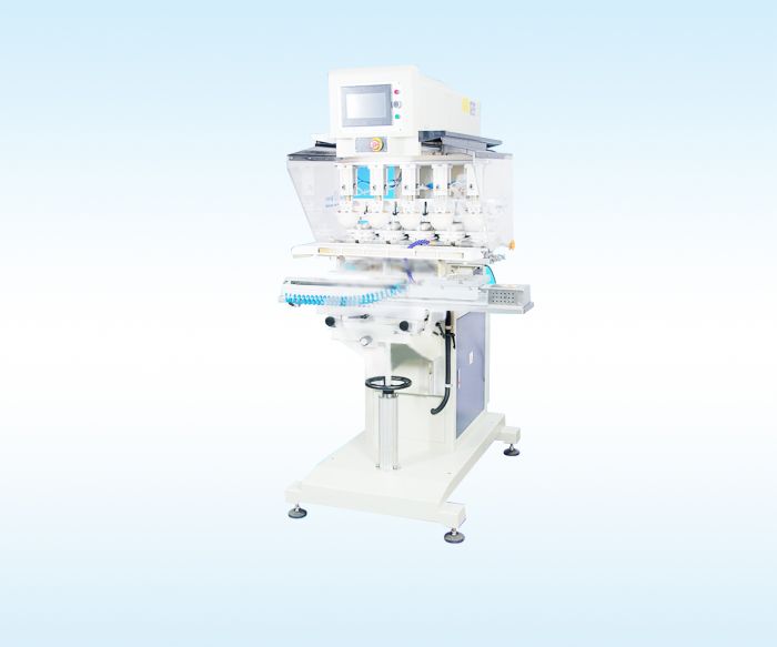 SPCST-858SDQ1 Five-color Oil-cup Printer with Independent Head and Mobile Workbench