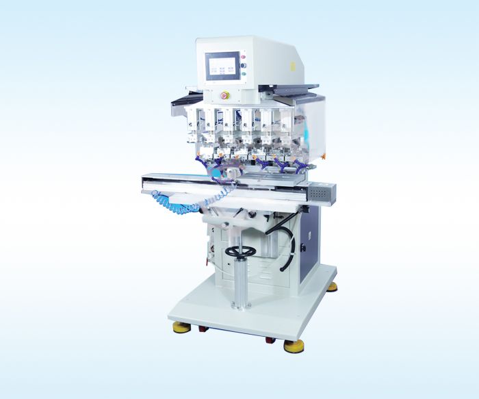 Six-color pad printer SPSFC-8610SDQ1 independent printer two-axis servo PLC controller six-color pad printer