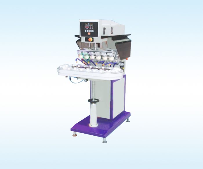 SPC-868D Pneumatic Conveyor Belt Six-color Oil Cup Printer