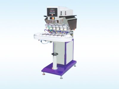 SPC-868D Pneumatic Conveyor Belt Six-color Oil Cup Printer