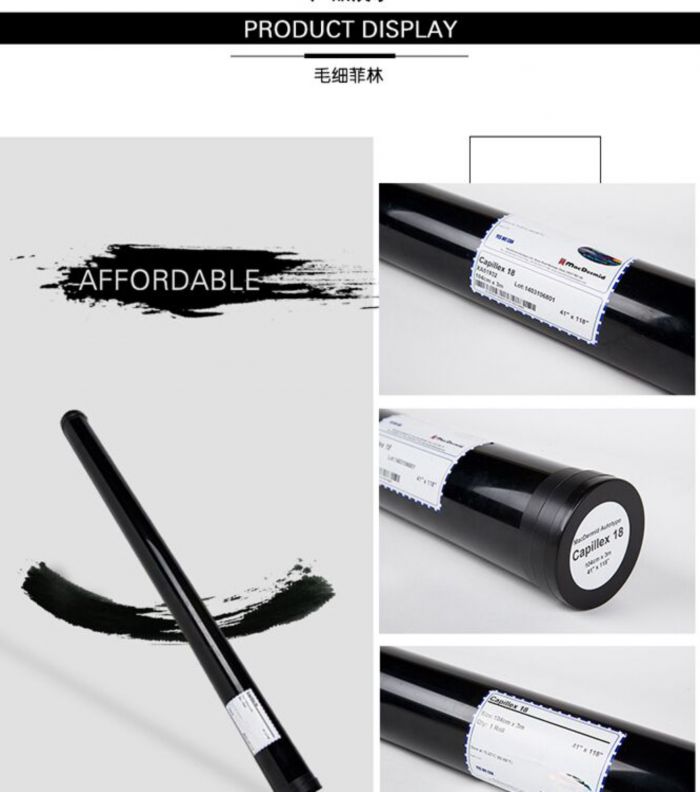 Capillary film